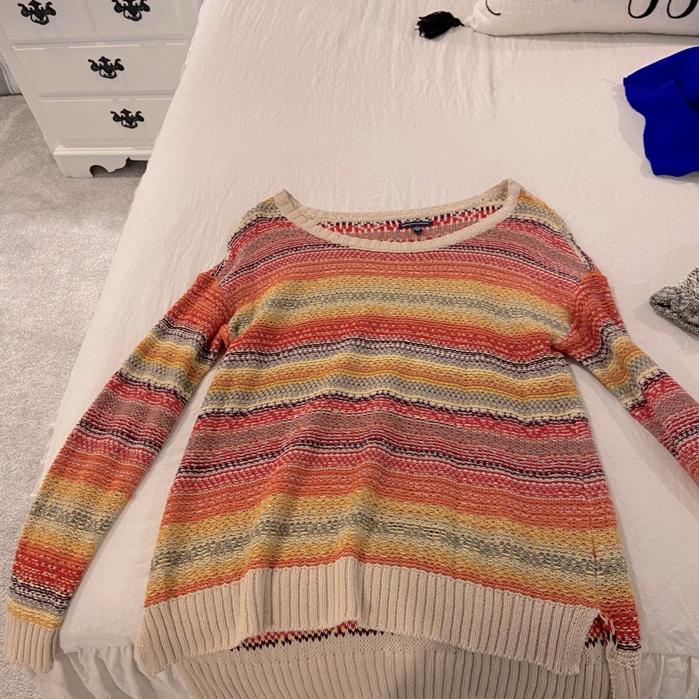 Multi colored oversized sweater